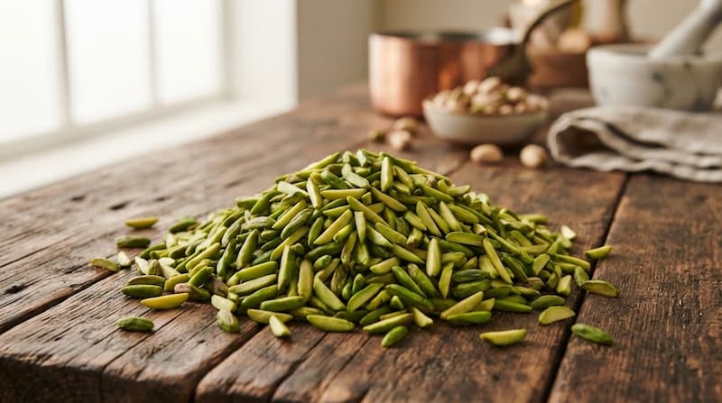 خلال پسته مرغوب با عطر طبیعی و کیفیت پایدار